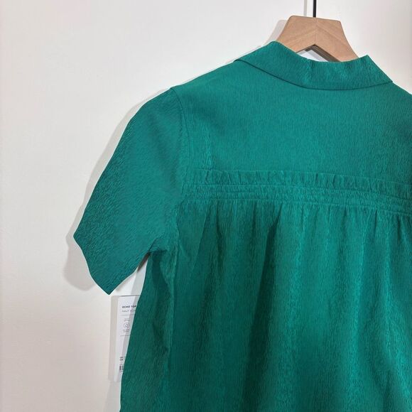 Athleta Echo Top NEW with tags Size XXS Textured Green - Picture 8 of 13